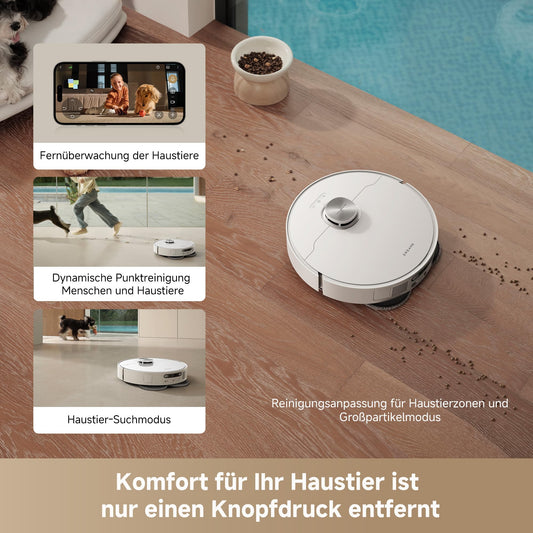 Dreame L40 Ultra AE Robot Vacuum, automatische Staubentleerung